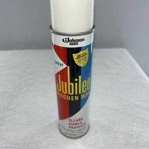 Rare Vintage 1992 JUBILEE Johnson Wax Kitchen Wax & Cleaner 9oz can